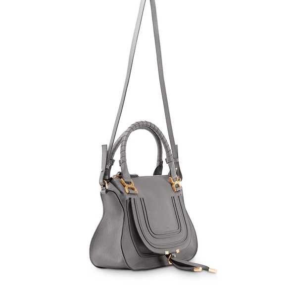 Chloe Marcie Medium Leather Satchel - Picture 4 of 16